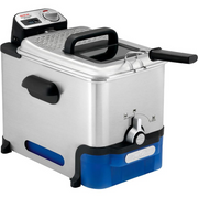 Tefal Oleoclean Pro Inox & Design FR8040 Jednostruko 3,5 L 2300 W Crno, Nehrđajući čelik