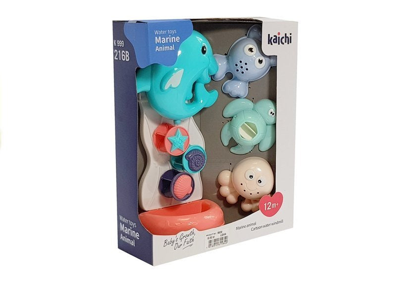 Bath toys sea animals