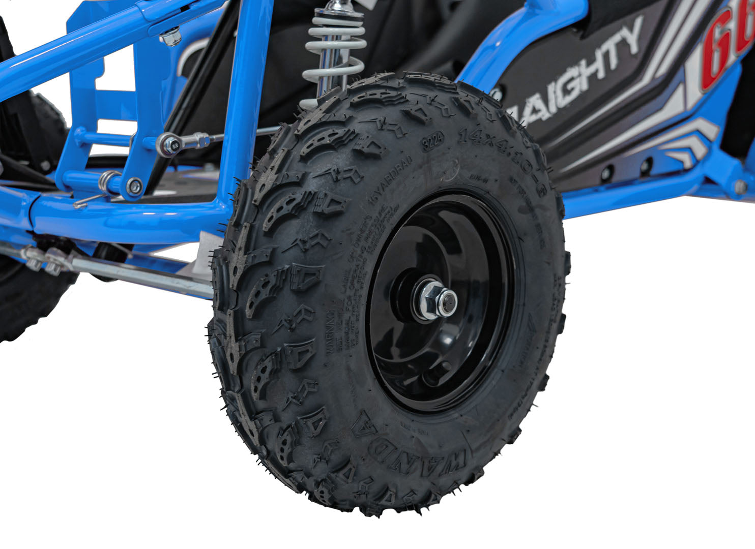 Go-kart na akumulator MAIGHTY 1000W - plavi