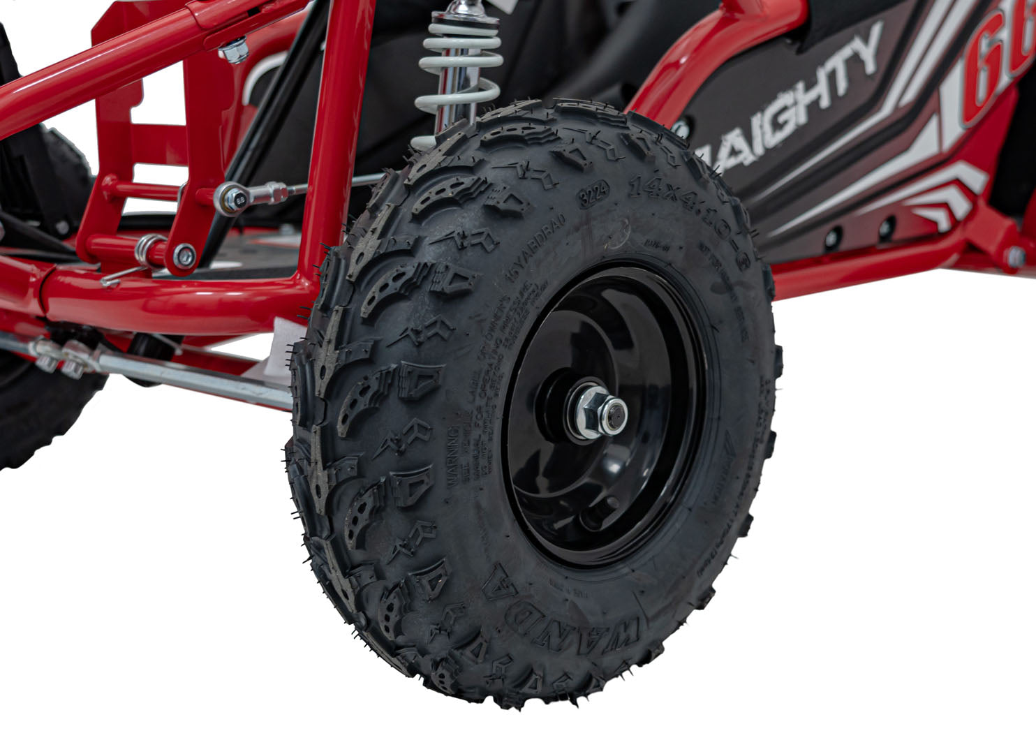 Go-kart na akumulator MAIGHTY 1000W - crveni