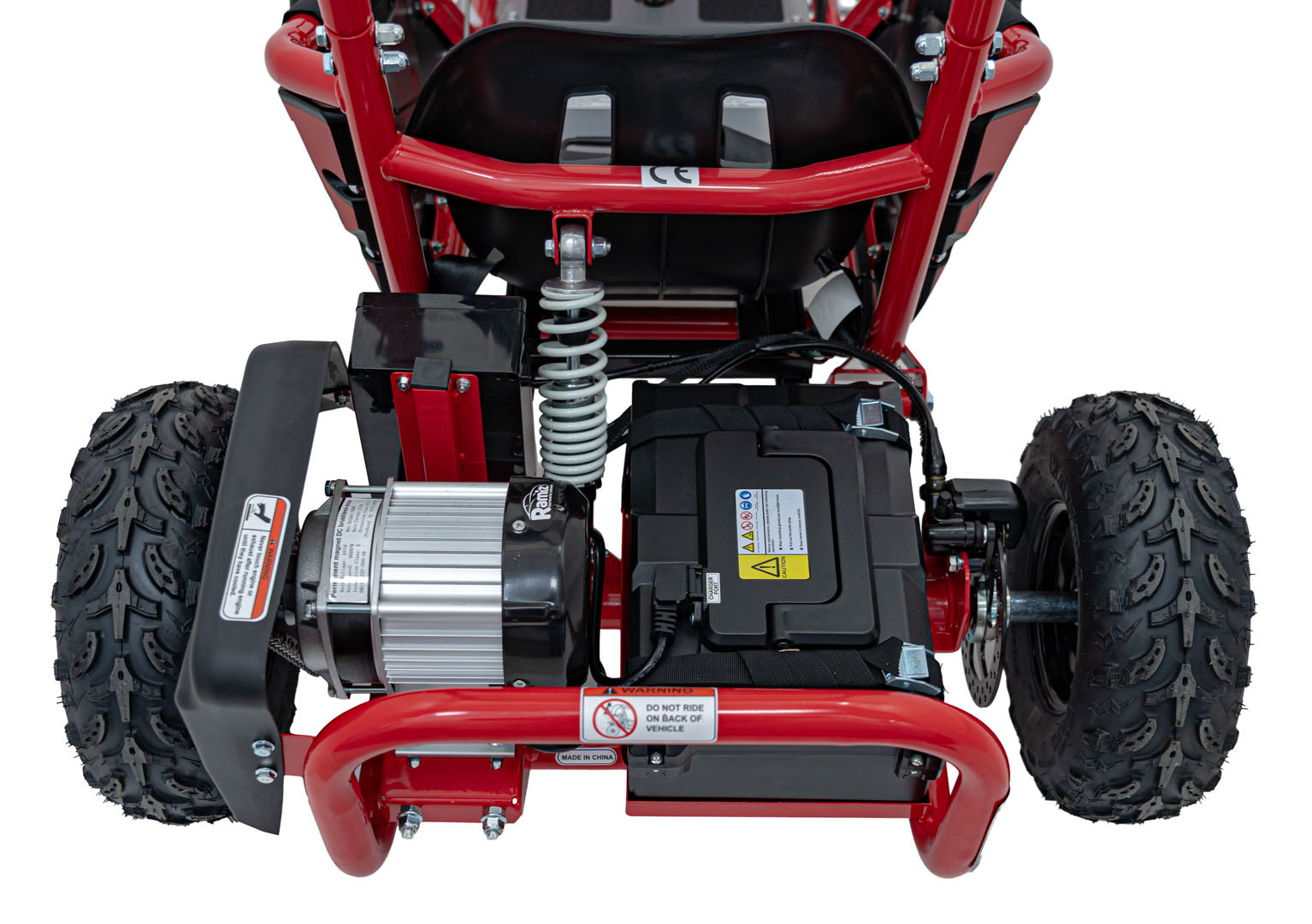 Go-kart na akumulator MAIGHTY 1000W - crveni