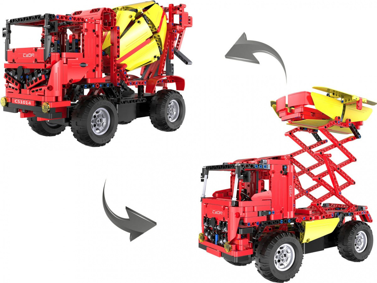 Auto na daljinsko upravljanje R/C toy car concrete mixer 814 EE