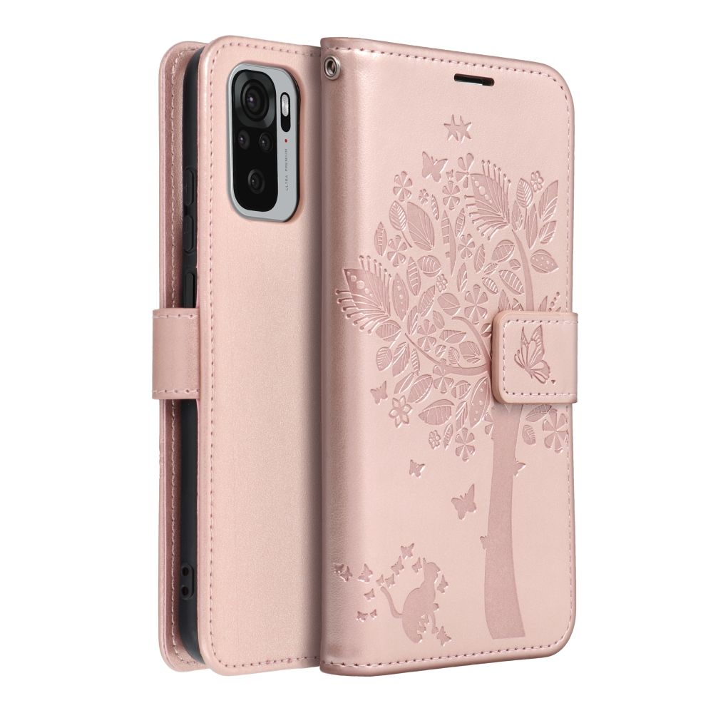 MEZZO etui za XIAOMI Mi 11 Lite 5G / Mi 11 Lite LTE ( 4G ) / Mi 11 Lite NE drevo rose gold