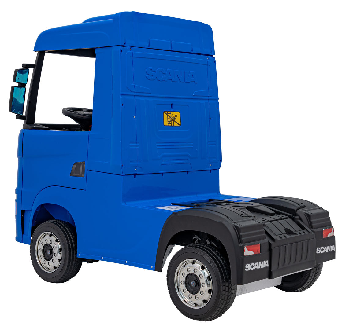 Licencirani kamion na akumulator Scania R-SERIE 4x4 - plavi
