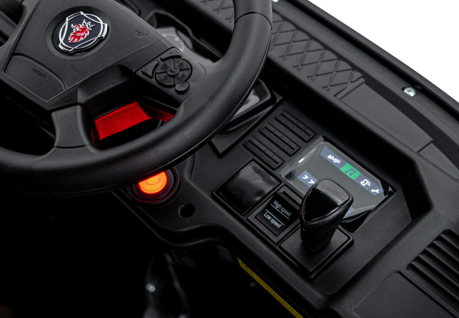 Licencirani kamion na akumulator Scania R-SERIE 4×4 – crni