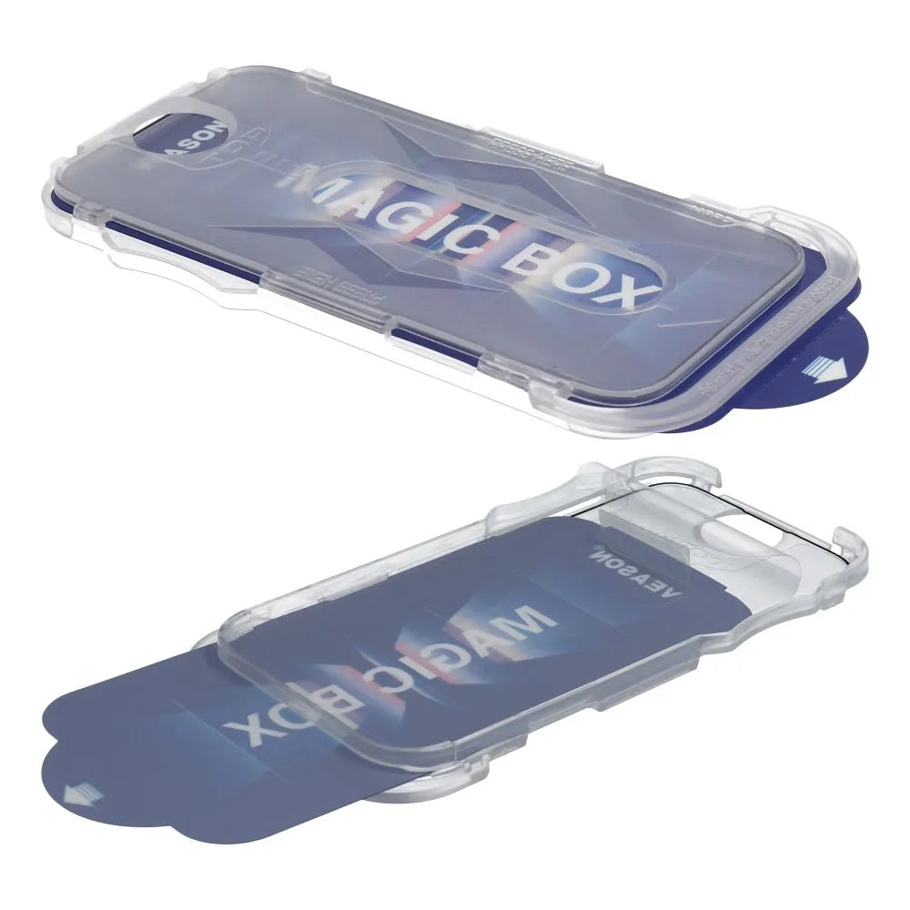 Kaljeno staklo 6D Pro Veason Easy-Install Glass – za iPhone X / iPhone XS crno