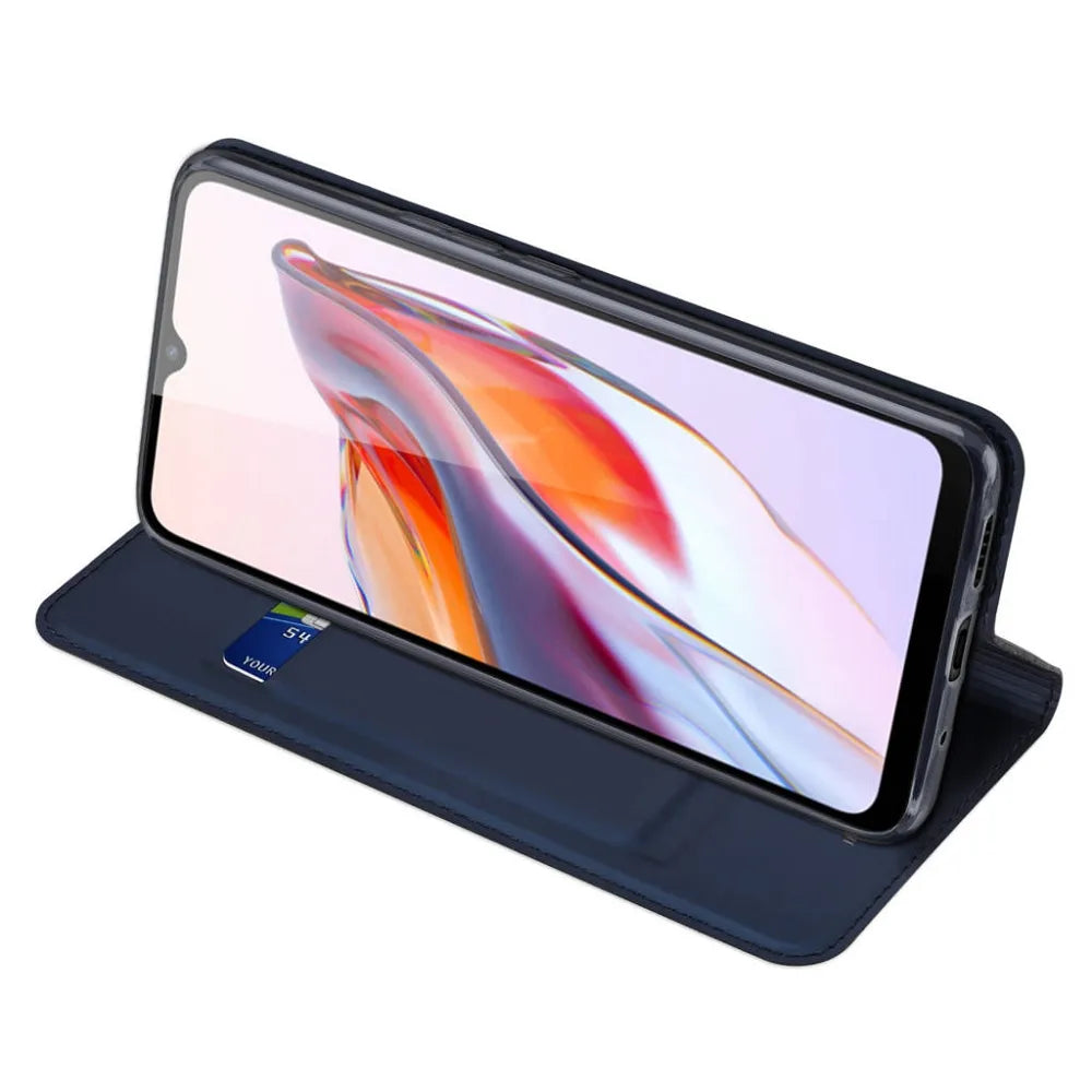 DUX DUCIS Skin Pro – preklopna torbica za Redmi 12C plava