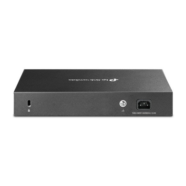 TP-Link Omada ER7206 žični usmjerivač Gigabit Ethernet Crno
