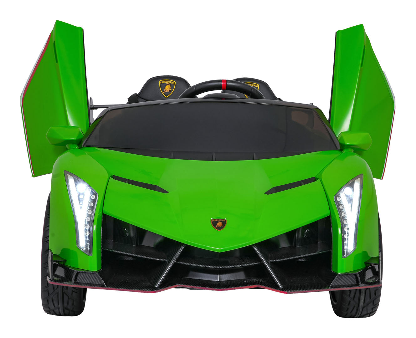 Licencirani auto na akumulator Lamborghini Veneno 4x4 - dvosjed - zeleni