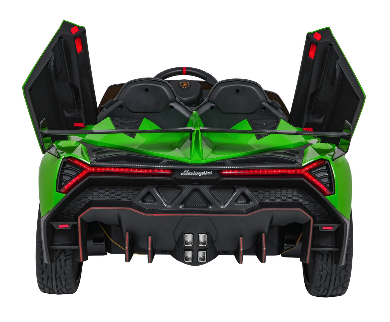 Licencirani auto na akumulator Lamborghini Veneno 4x4 - dvosjed - zeleni