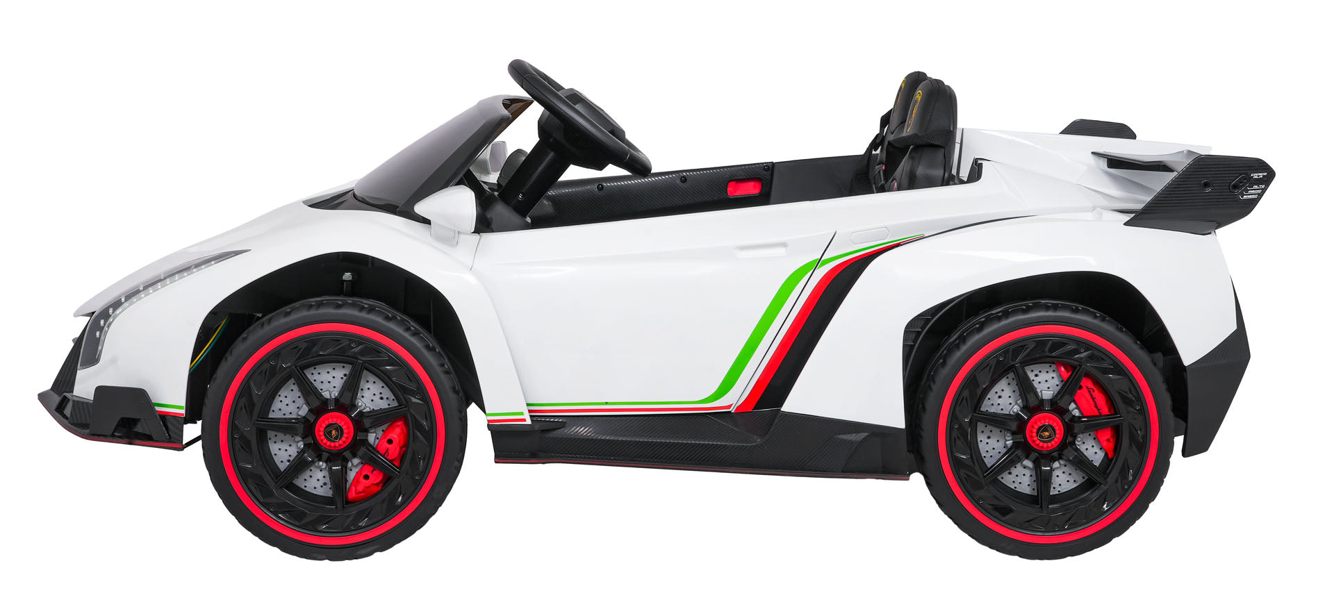 Licencirani auto na akumulator Lamborghini Veneno 4x4 - dvosjed - bijeli