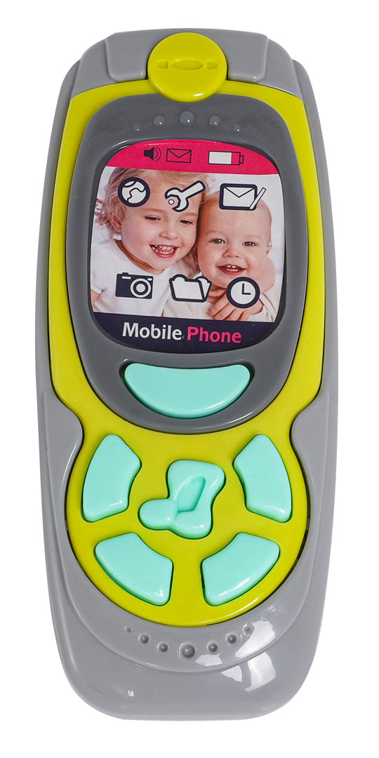 Interaktivni set ključeva, mobitel i volan - plavi