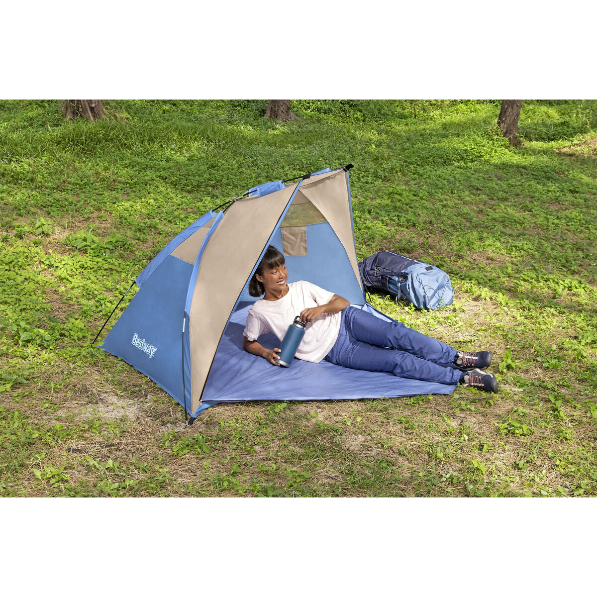 Šator za plažu Bestway Plava 200 x 100 x 100 cm