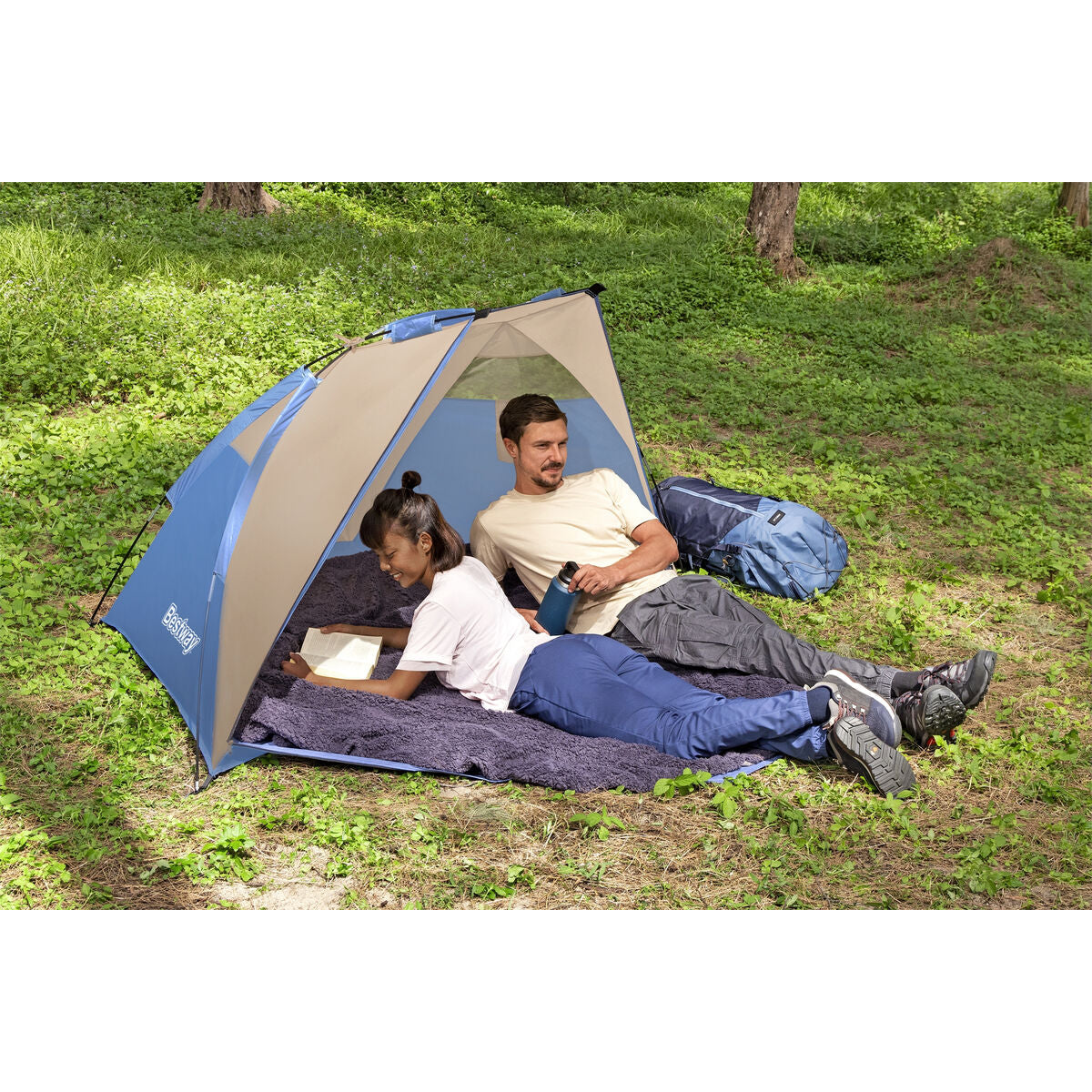 Šator za plažu Bestway Plava 200 x 100 x 100 cm