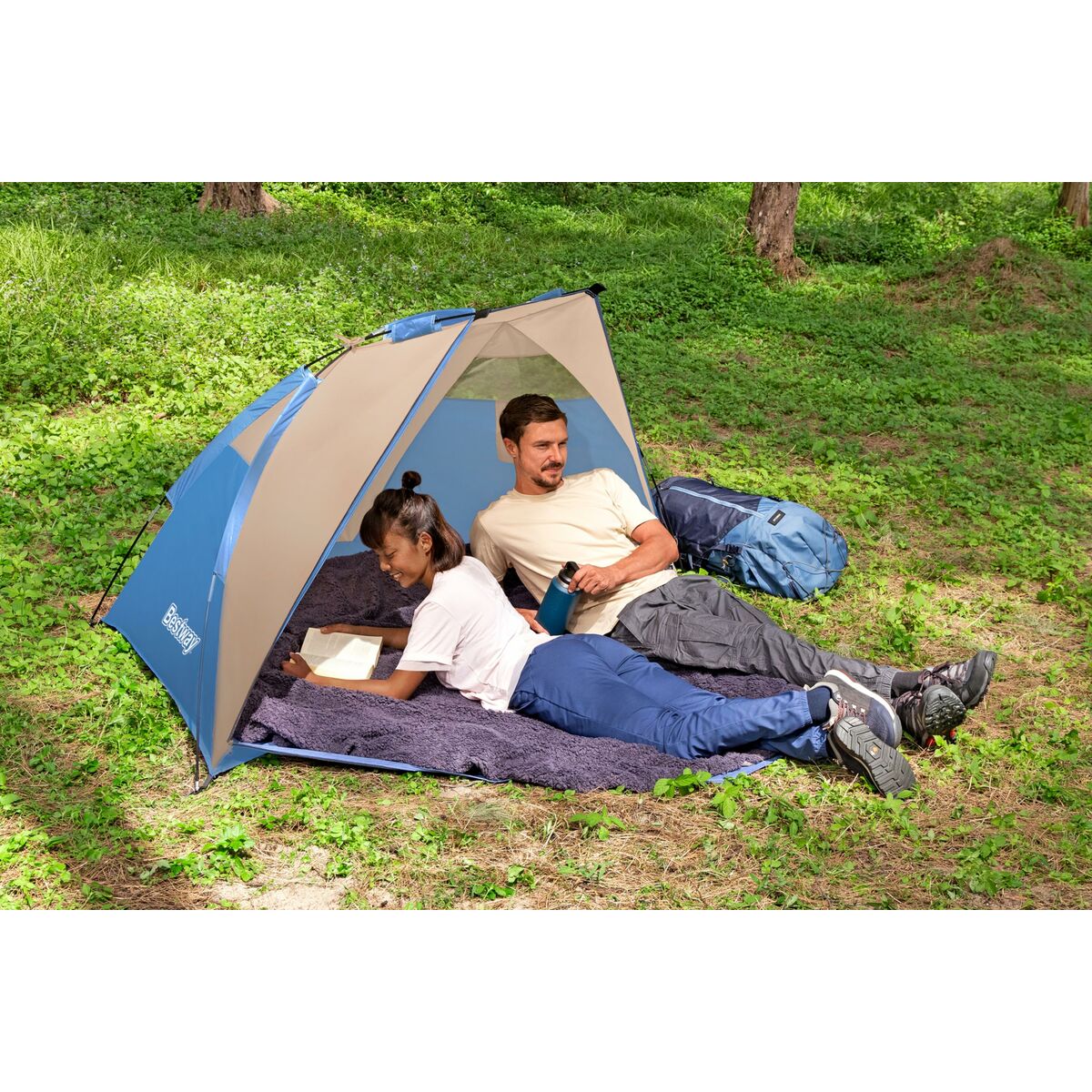 Šator za plažu Bestway Plava 200 x 100 x 100 cm