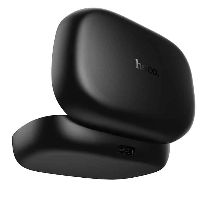 Brezžični lavalier mikrofon USB C Hoco L27 črn
