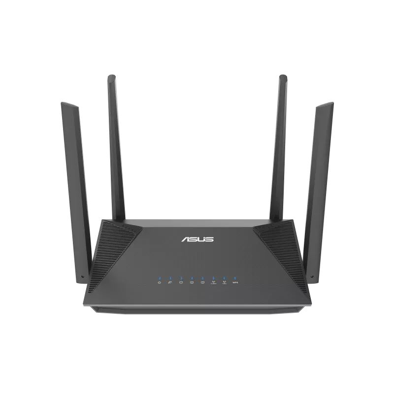 ASUS RT-AX52 AX1800 AiMesh bežični usmjerivač Gigabit Ethernet Dvofrekvencijski (2,4 GHz / 5 GHz) Crno