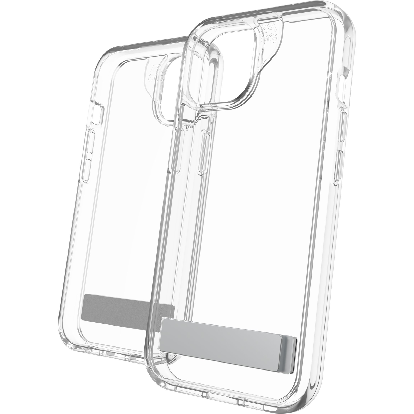 ZAGG Crystal Palace Kickstand maska za mobitel 15,5 cm (6.1") Poklopac Prozirno