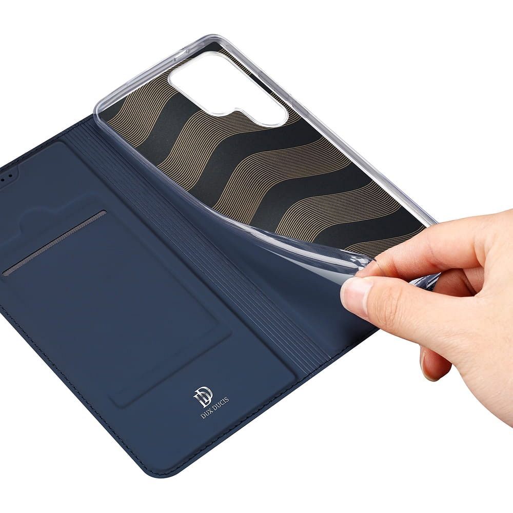 DUX DUCIS preklopna maskica SKIN PRO za SAMSUNG S25 Ultra – plava