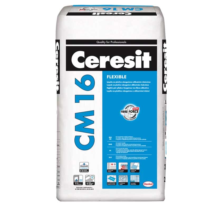 Ljepilo za keramiku Flex CM16 25kg Ceresit