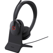 Yealink BH74 + Stand Teams USB-C/A Slušalice Bežično Obruč za glavu Ured / pozivni centar USB Type-C / USB Type-A Bluetooth Postolje za punjenje Crno