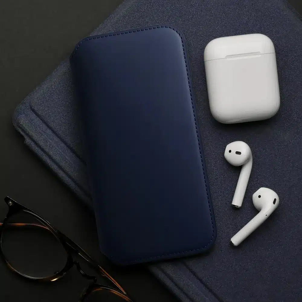 Dual Pocket futrola za XIAOMI REDMI NOTE 12 PRO 5G navy plava