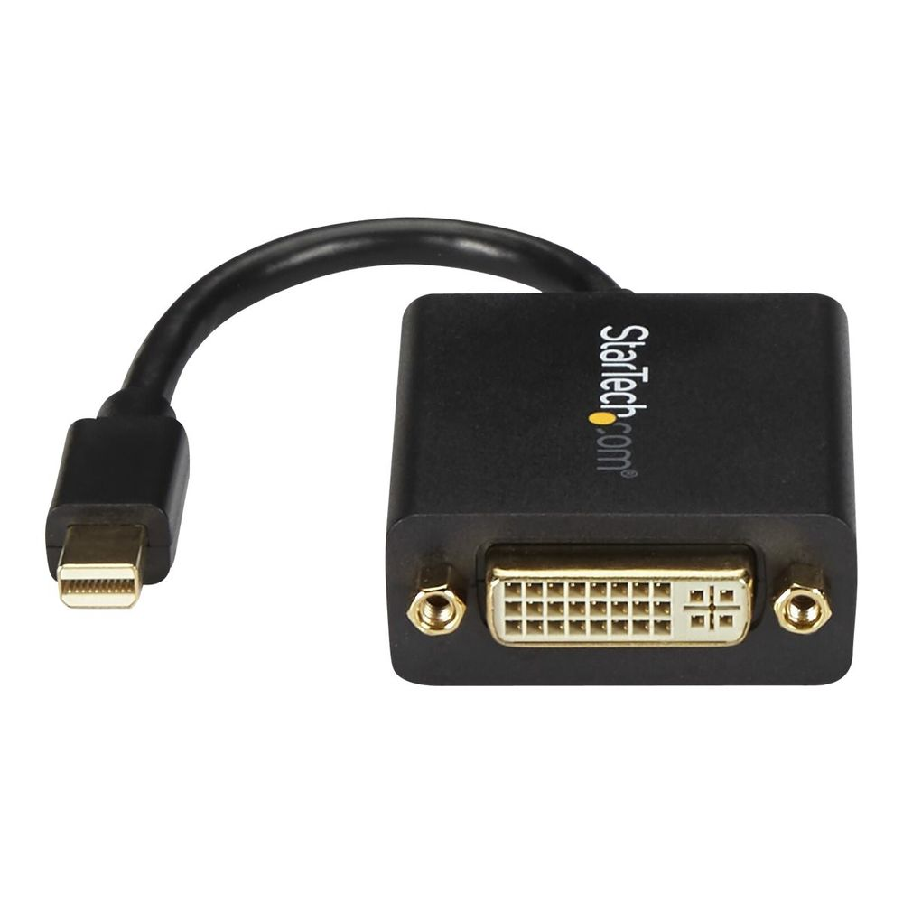 StarTech.com MDP2DVI prilagodnik za video kabel 0,13 m Mini DisplayPort DVI-I Crno