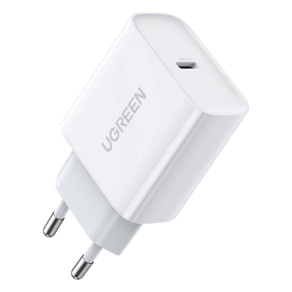Ugreen 60450 punjač za mobitel Univerzalno Bijelo AC Brzo punjenje U zatvorenom