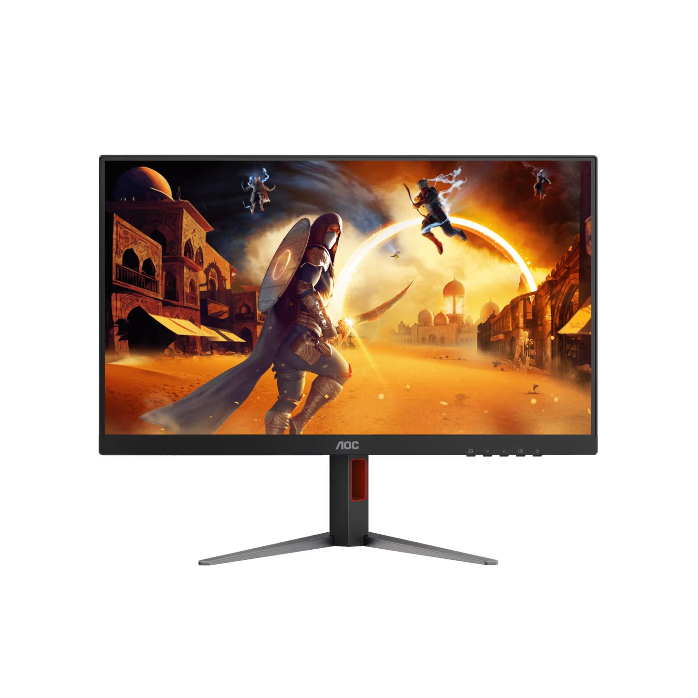 AOC G4 Q27G4ZD računalni monitor 68,6 cm (27") 2560 x 1440 pikseli Quad HD QD-OLED Crno, Crveno