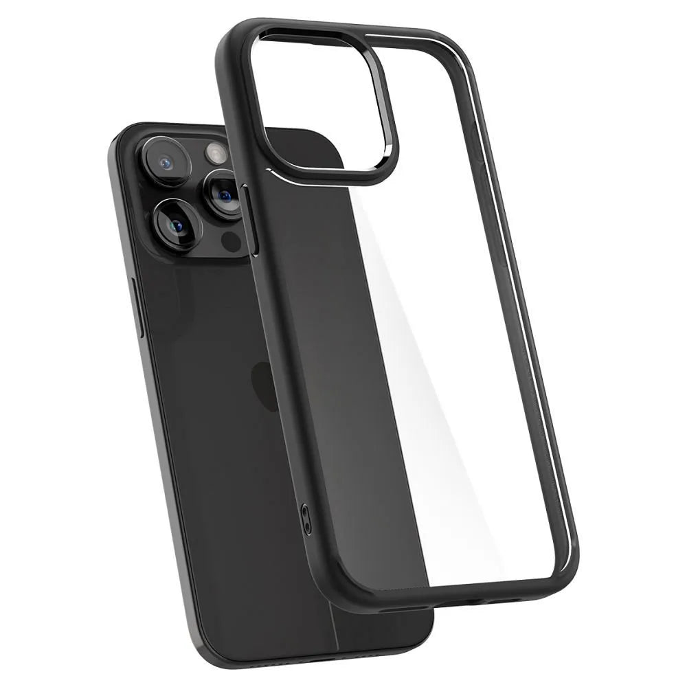 SPIGEN Ultra Hybrid ovitek za IPHONE 15 PRO MAX mat črna