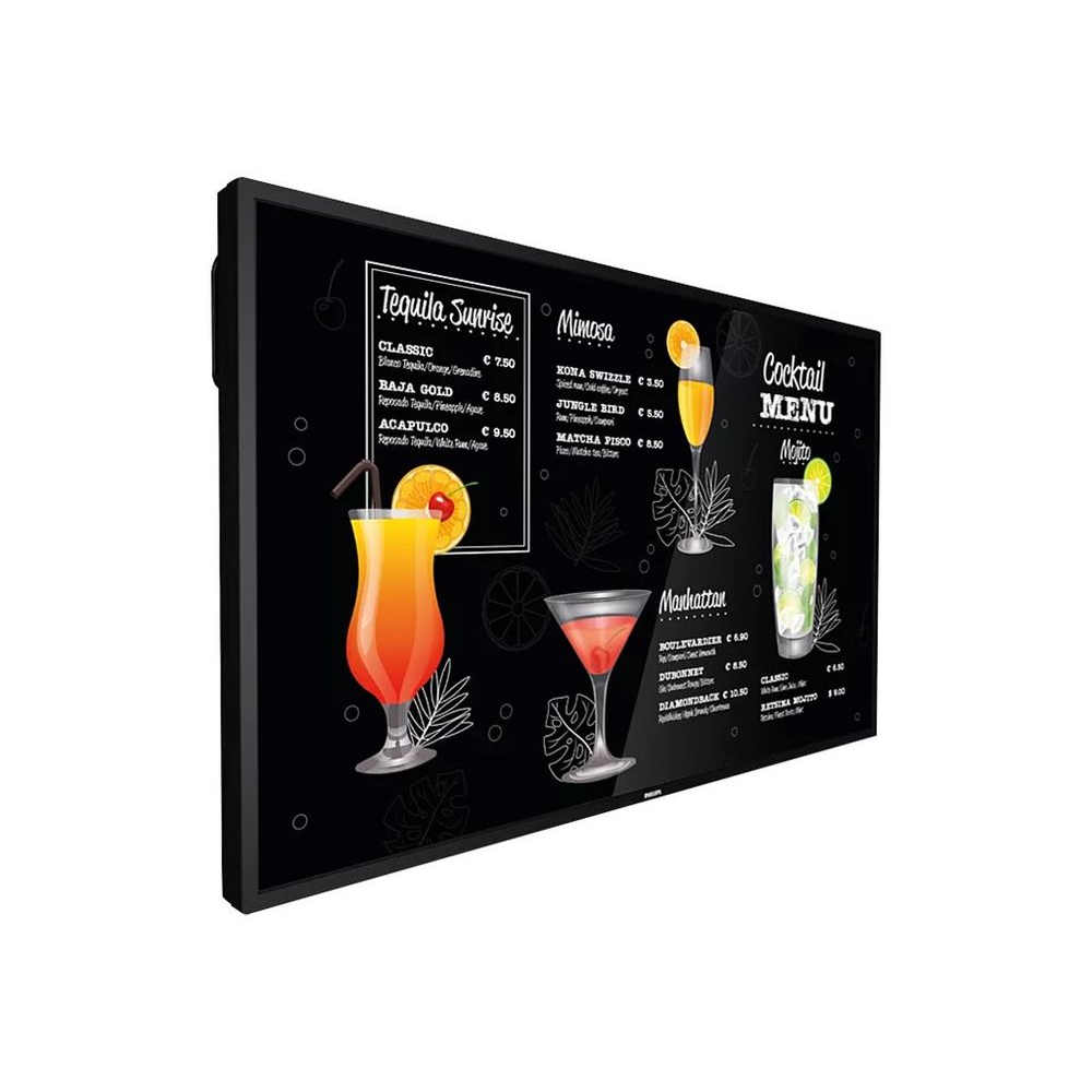 Philips Signage Solutions P-Line Digitalni reklamni ravni zaslon 139,7 cm (55") VA 750 cd/m² 4K Ultra HD Crno