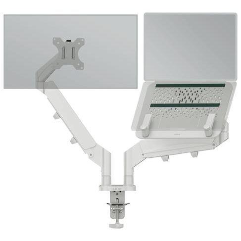 Leitz 65380085 nosač i stalak za monitore 81,3 cm (32") Stolni Sivo