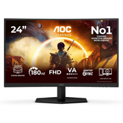 AOC G4 23.6" VA FHD 180Hz računalni monitor 59,9 cm (23.6") 1920 x 1080 pikseli Full HD LCD Crno, Crveno