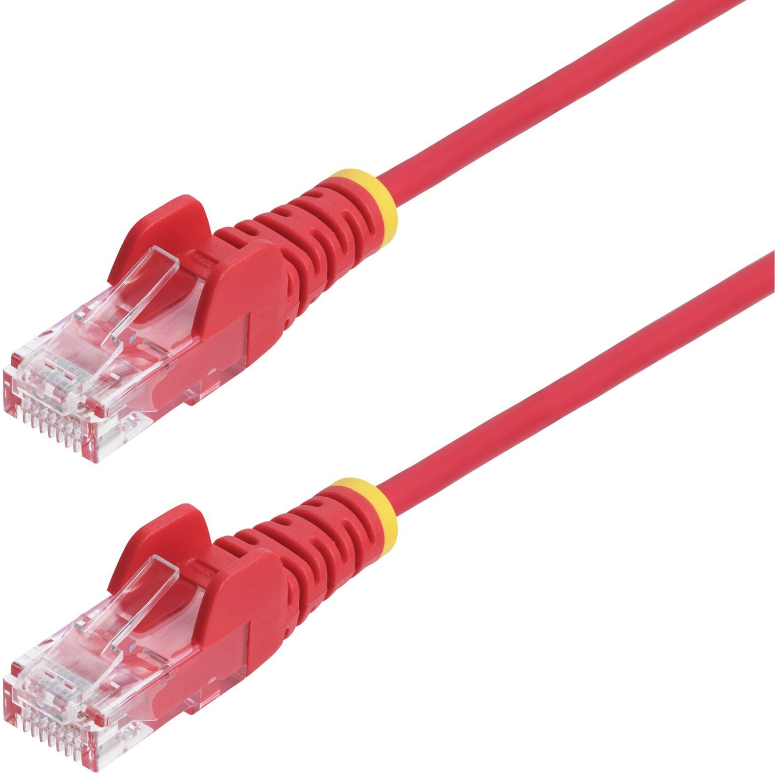 StarTech.com N6PAT25CMRDS kabel za umrežavanje Crveno 0,25 m Cat6 U/UTP (UTP)