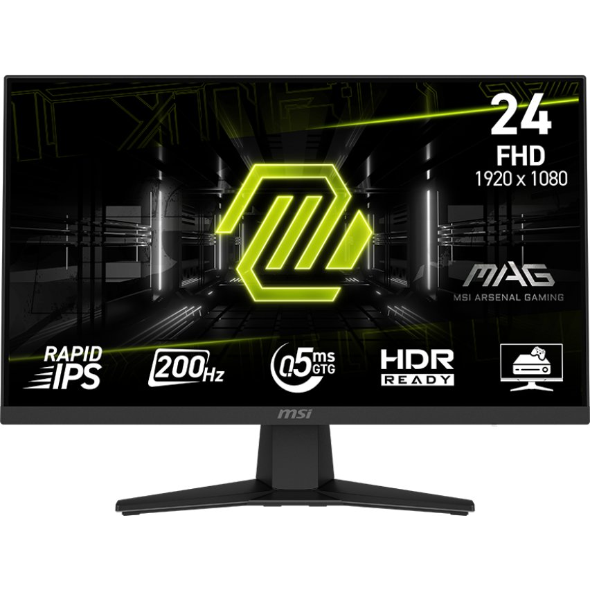 MSI MAG 244F računalni monitor 59,9 cm (23.6") 1920 x 1080 pikseli Full HD LCD Crno