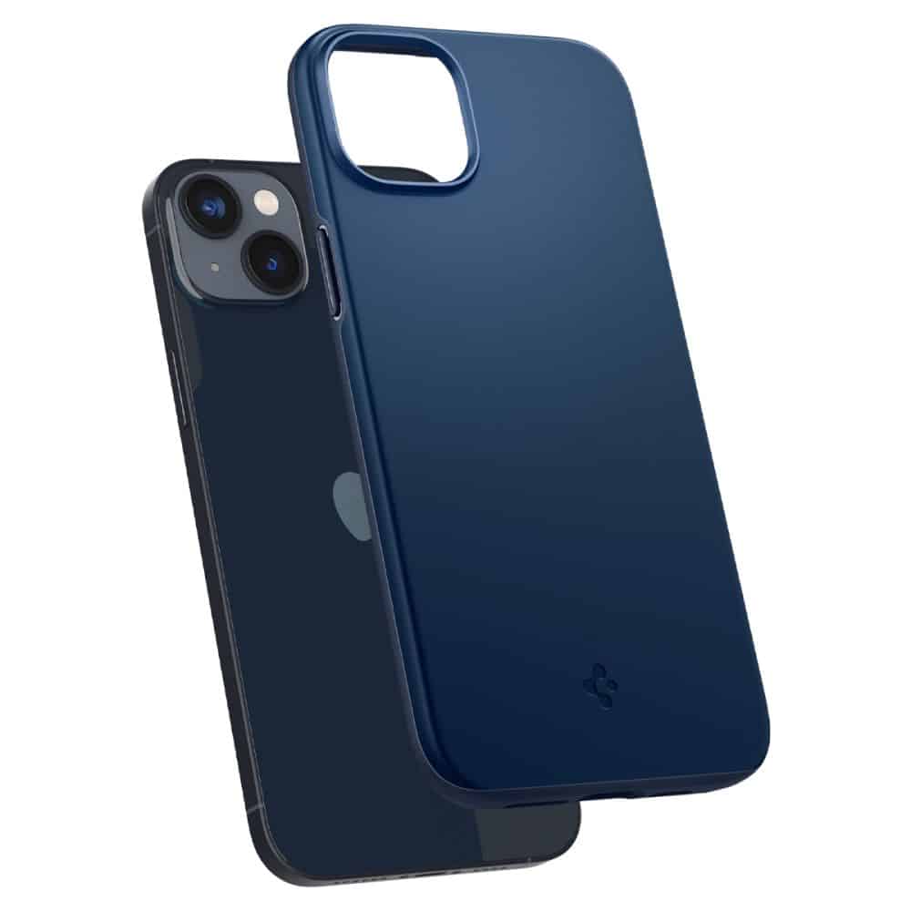 SPIGEN THIN FIT OVITEK ZA IPHONE 14 PLUS / 15 PLUS TEMNO MODRA
