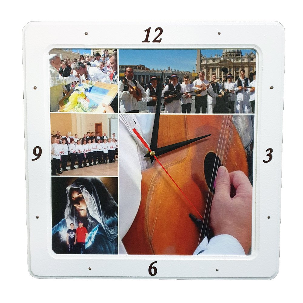 Personalizirana ura z osebnimi fotografijami! Š1721