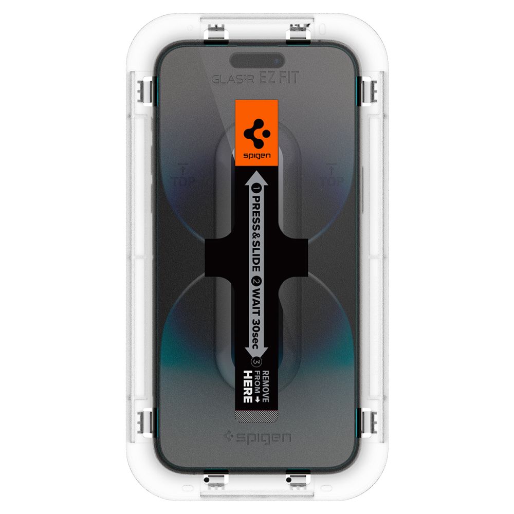 SPIGEN GLAS.TR EZ FIT KALJENO STEKLO 2-KOM ZA IPHONE 14 PRO MAX CLEAR