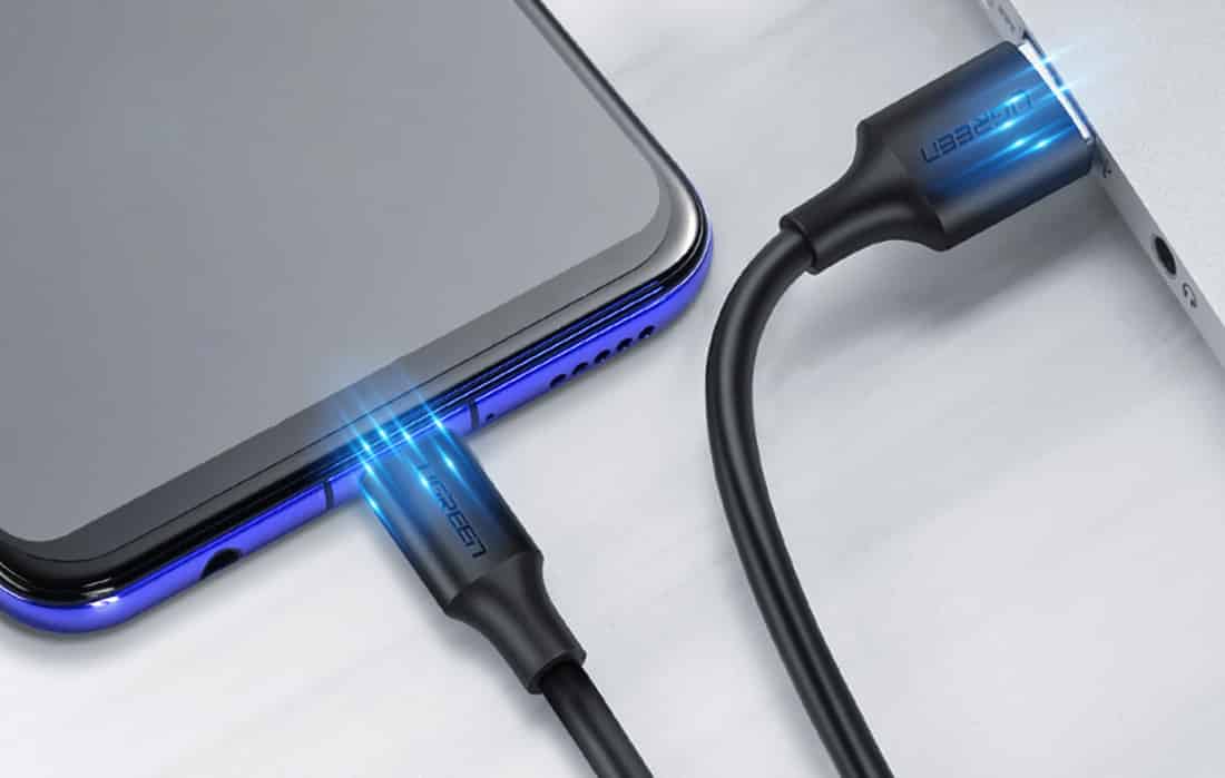 Kabel USB na USB-C 3.0 UGREEN US184 2m (črn)