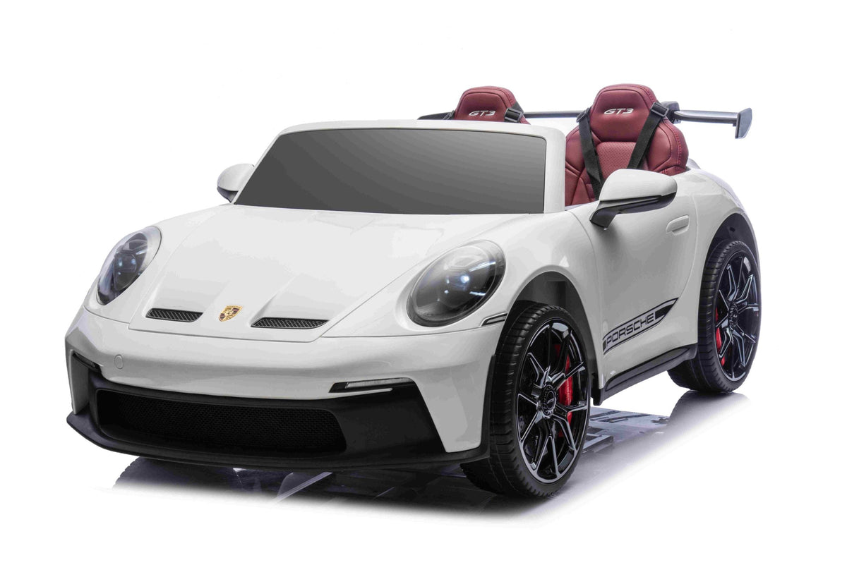 Licencirani auto na akumulator Porsche 911 GT3 4x4 STRONG MP4 - dvosjed - Bijeli