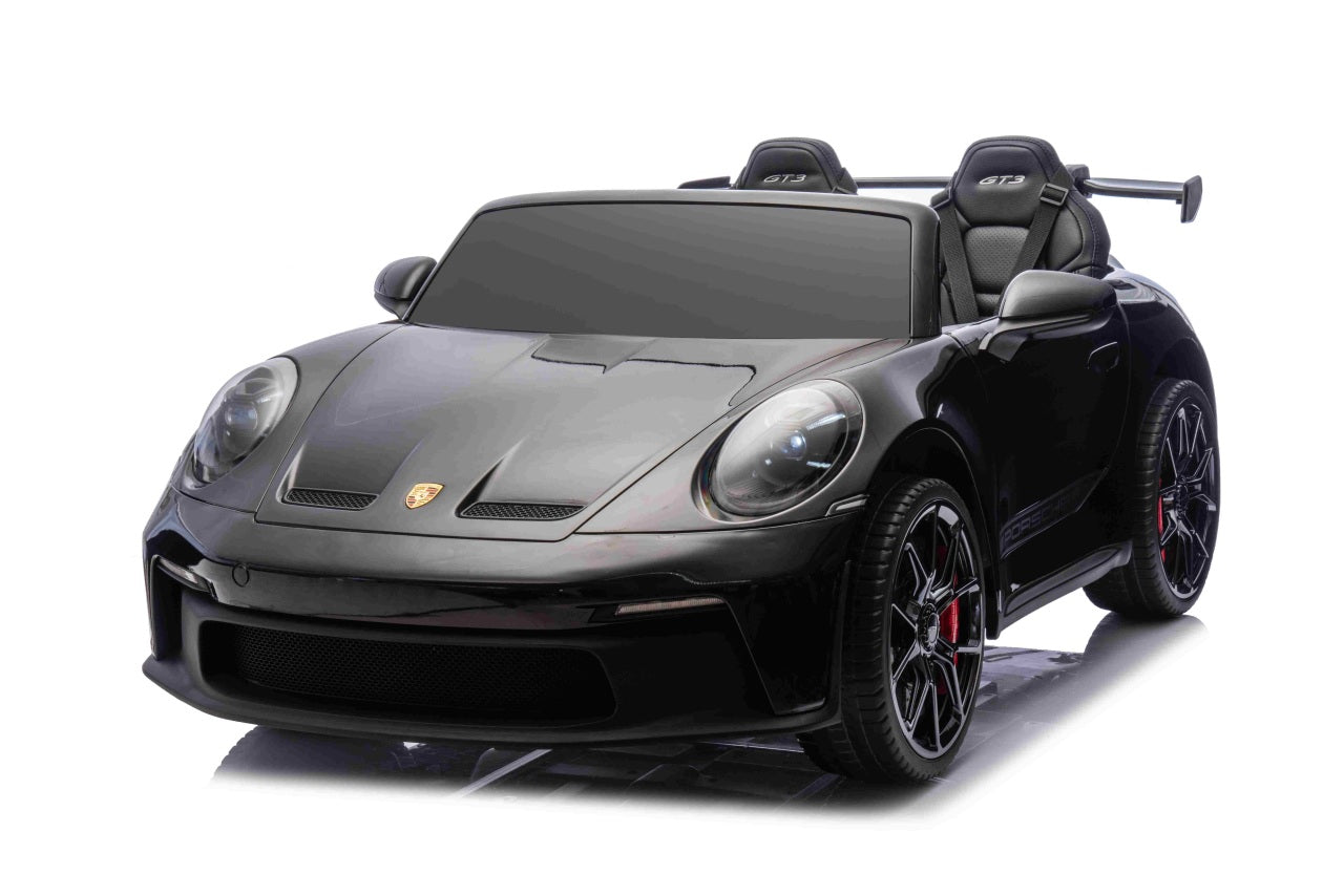 Licencirani auto na akumulator Porsche 911 GT3 STRONG - dvosjed - crni