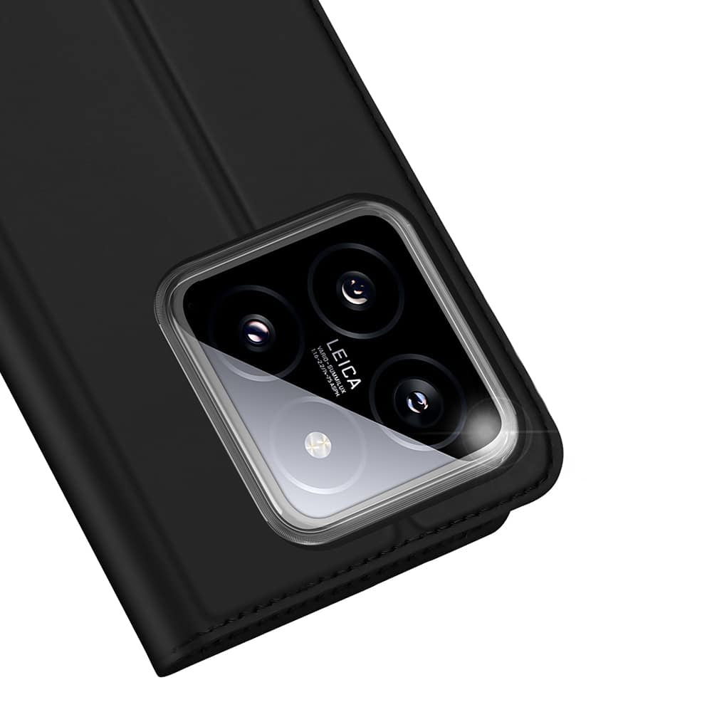 DUX DUCIS Skin Pro – preklopna torbica za Xiaomi 14 Pro črna