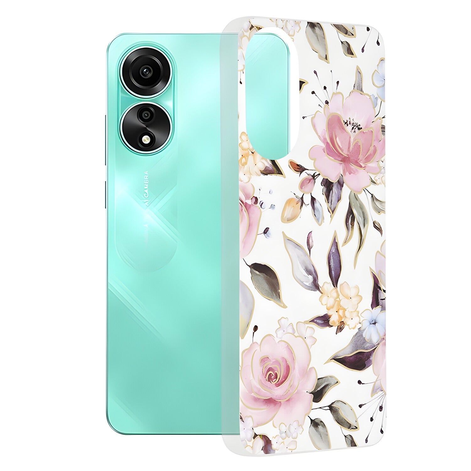 Techsuit Marble maskica za Oppo A78 4G - Višebojna KP29200