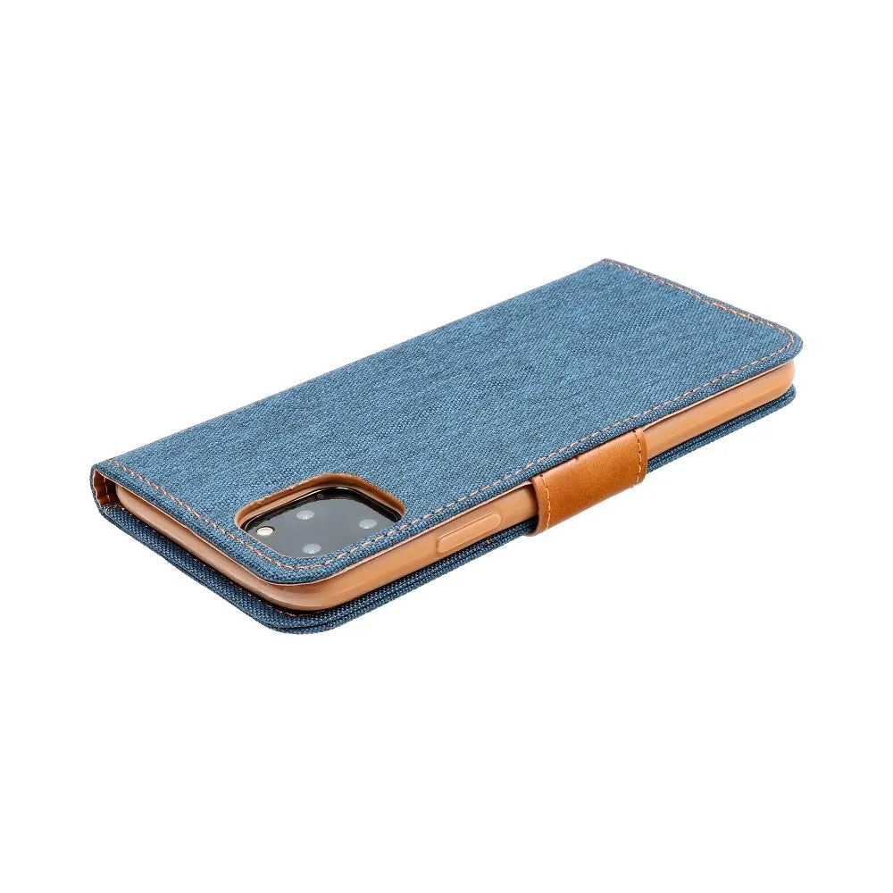 CANVAS ovitek knjiga za SAMSUNG GALAXY A42 5G mornarsko moder