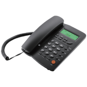 MeanIT Telefon stolni, LCD zaslon, ID broja, handsfree, crna - ST-300 Black