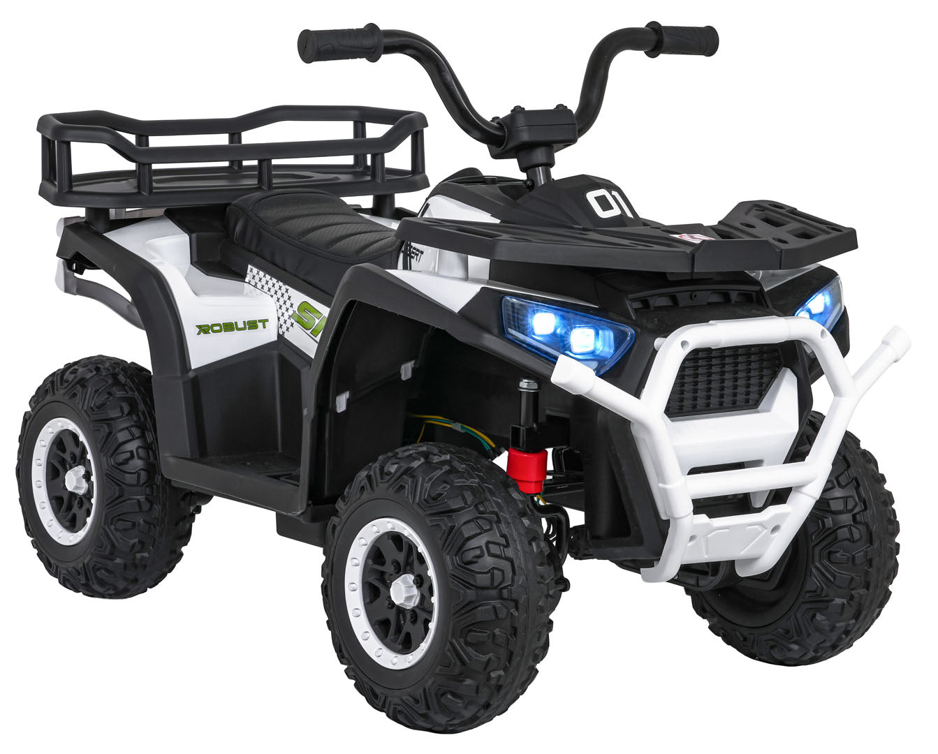 Quad na akumulator ATV Robust 01 4x4 - bijeli