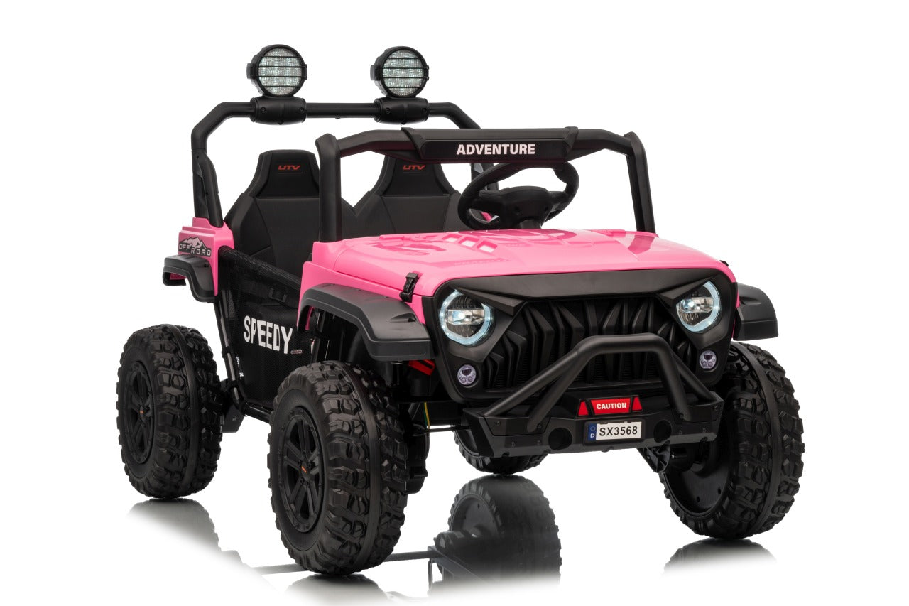 Buggy na akumulator PASSION 4x4 - dvosjed - rozi
