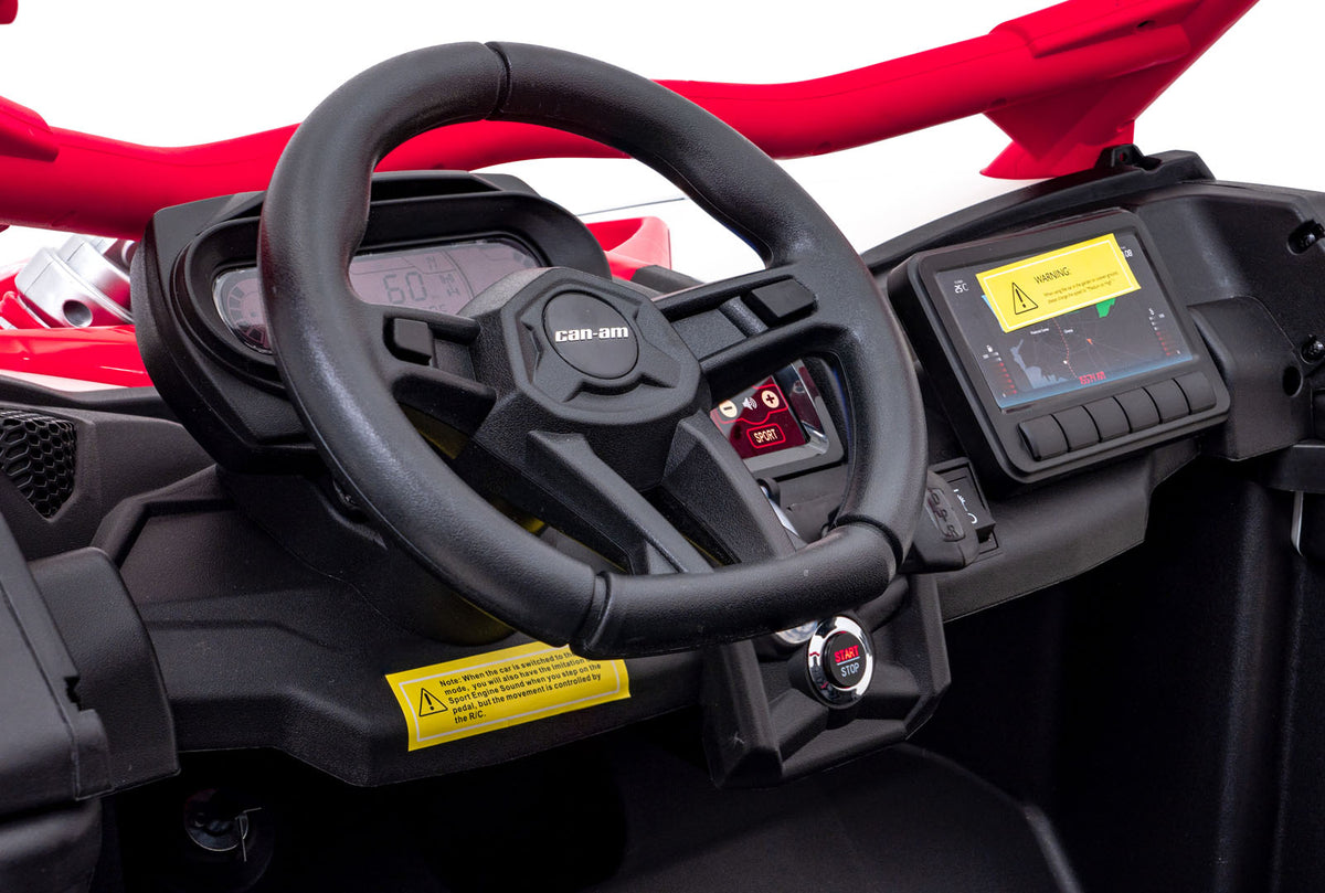 Buggy na akumulator Maverick Turbo RR STRONG - dvosjed - crveni