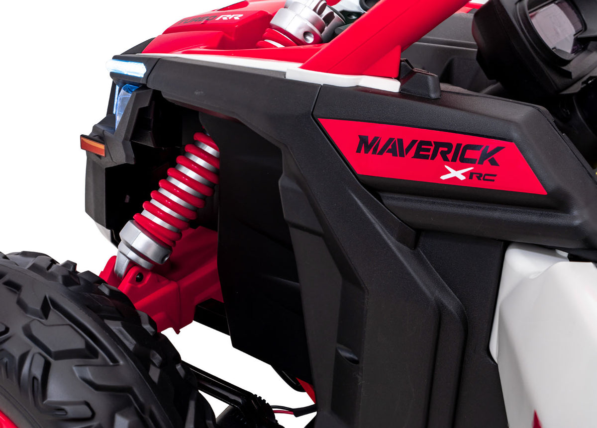 Buggy na akumulator Maverick Turbo RR STRONG - dvosjed - crveni