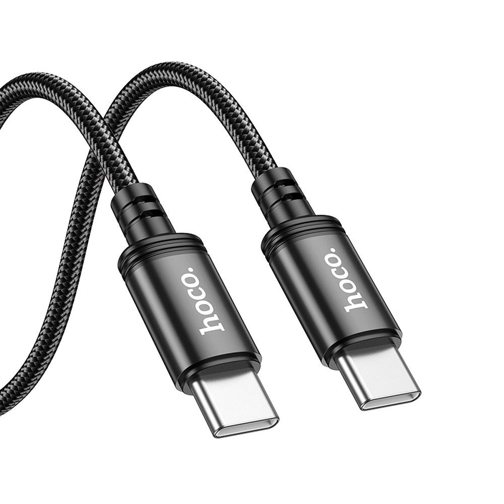 USB C na USB C kabel Hoco PD 3A 60W 3m X91 crni
